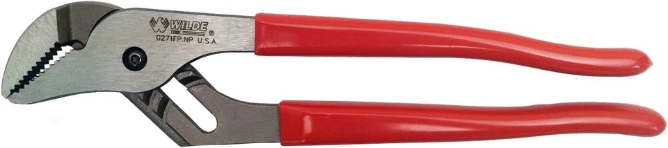 Wilde G271FP 10" Tongue Groove Joint Pliers w/ Flush Fastener Made in USA - Image 1 of 1