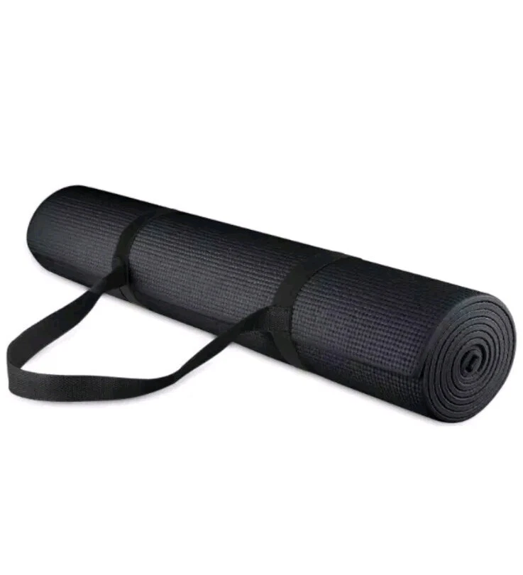 BalanceFrom BFGY-P1BLK GoYoga All Purpose High Density Non-Slip Exercise Yoga... - Image 1 of 2