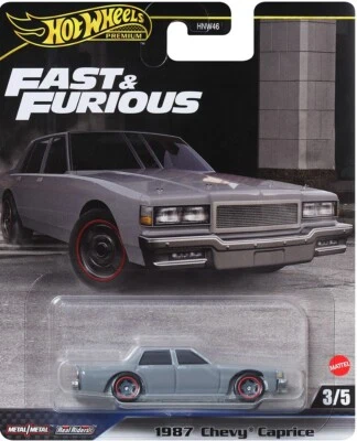 Hot Wheels Premium 1:64 Fast & Furious 2024 Mix H 1987 Chevy Caprice - Image 1 of 2