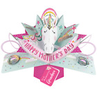 Happy Mother's Day To A Wonderful Grandma Unicorn Pop Up Card 3D Greeting Cards