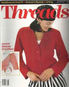 Taunton's THREADS MAGAZINE ~ NUMBER 48 ~ AUGUST/SEPTEMBER 1993 - Picture 1 of 3