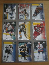 9x Upper Deck MVP 00/01 Third Star Guerin, Tverdovsky, Johnsson, Kapanen NHL