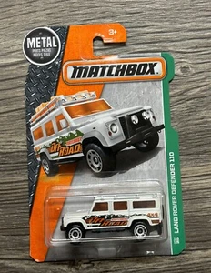 2016 Matchbox Land Rover Defender 110 Off Road White - Picture 1 of 5