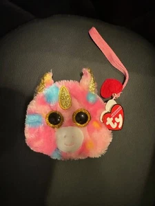 Ty Fashion ~ 'Fantasia' ~ Beanie Handgelenktasche Handtasche (Reißverschlussbeutel) 4" - Neu - Bild 1 von 5