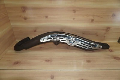 Harley-Davidson SX125 1975 Aermacchi AMF silenciador de tubo de escape y protector térmico Foto 1 de 4