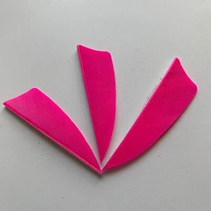 50 PCS 2Inch Shield Archery Arrow Feather Fletching For Hunting Right Wing - Picture 1 of 24