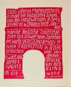 Karl Schaper / Holzschnitt /handsigniert /100 Exemplare/1985 /18 - Bild 1 von 4
