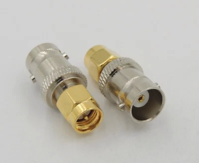 1 X SMA Male Plug To BNC Female Connector Socket Adapter Convertor Coax Antenna