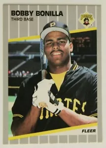 BOBBY BONILLA 1989 FLEER #203 BASEBALL CARD SINGLE - Picture 1 of 2