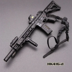 1Set Toys 1:6 Scale Assault Rifle Weapon Gun For 12'' Male Action Figure Decor - Picture 1 of 7