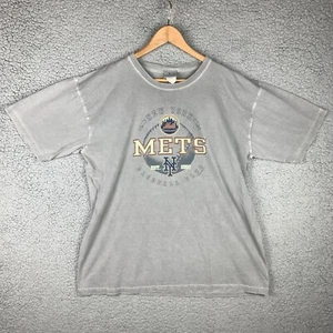 New York Mets Men’s T-shirt Large 2010 Gray VF Imagewear Tee Genuine Merchandise - Picture 1 of 9