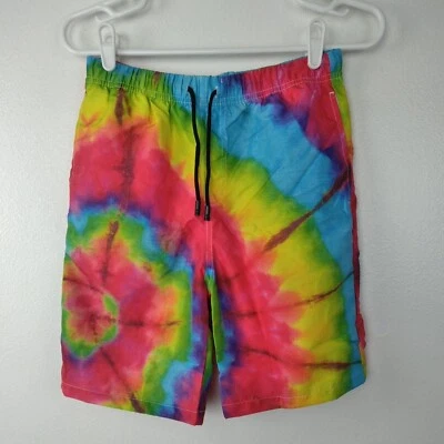 Pantalones Cortos para Niño 13-14T Colores Arco Iris Playa Natación W28 Vacaciones Traje de Baño Informal Nuevo sin Etiquetas Foto 1 de 4