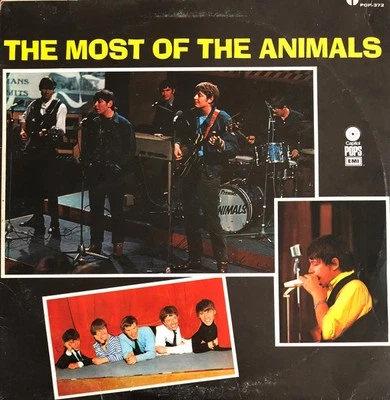The Animals - The Most Of The Animals (LP, Comp) (Very Good Plus (VG+)) - Image 1 of 2