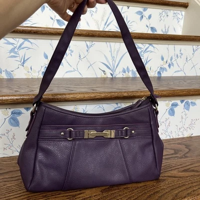 Bolso/Cartera Rosetti Berenjena con 4 Compartimentos Interior Cremallera/Cierre Imán Foto 1 de 4