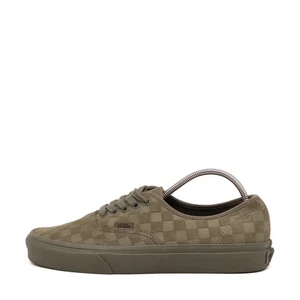 VANS Damen Authentic Checkerboard Schuh olivgrü Low-Top Sneaker EU 40,5 - Bild 1 von 9