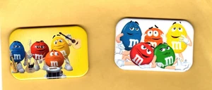 M & M      2  REFRIGERATOR MAGNET  2" X 3"  WITH ROUNDED CORNER - Picture 1 of 2