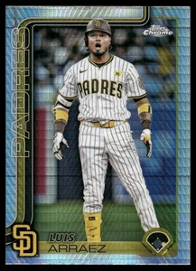 2025 Topps Chrome Luis Arraez PRISM REFRACTOR #216 San Diego Padres - Picture 1 of 2