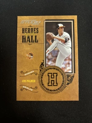 Donruss Studio 2004 - Heroes of the Hall Jim Palmer #HH-5/999 Foto 1 de 2