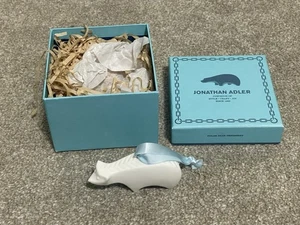 RARO Jonathan Adler Oso Polar Ornamento LARGO RETIRADO - CON CAJA - Imagen 1 de 9