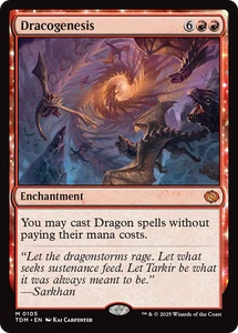 Dracogenesis (REGULAR) x1 - Magic The Gathering Tarkir: Dragonstorm TDM #105 - Imagen 1 de 1