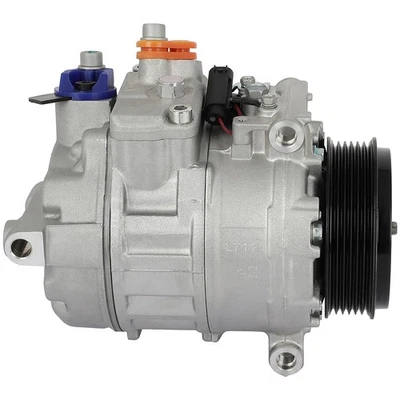 Compressor de ar condicionado com embreagem para Mercedes-Benz SL500 2006 SL55 AMG 03-08 - Imagem 1 de 4