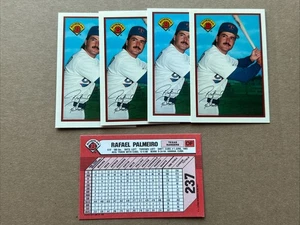1989 Bowman Tiffany Rafael Palmeiro #237 Lot Of 5 - Bild 1 von 1