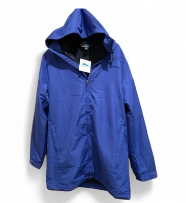 New Men's XL TRI-Mountain Rockland 3-in-1 Parka Jacket Blue Zip Out Heavy Liner - Image 1 of 2