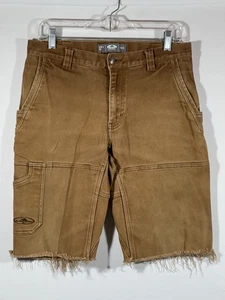 Arborwear Cedar Flex abgeschnittene Herrenshorts 32 x 11 braun Canvas Utility Carpenter - Bild 1 von 24