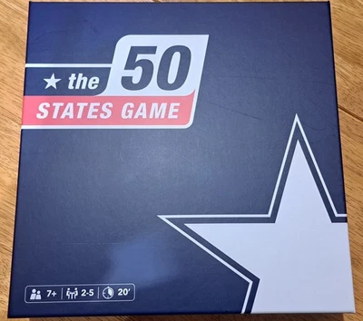 The 50 States Game - USA Geography Themed Board Game - By The World Game - Image 1 of 3
