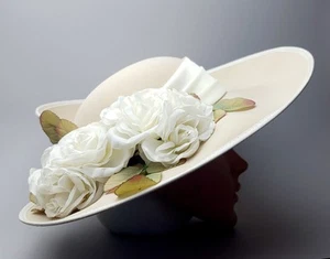 Vintage Hat By Hat Box Fascinator - Picture 1 of 11