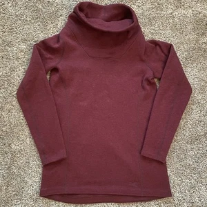 Arc’teryx Desira Women's Large Pullover Turtleneck Pullover Sweater Burgundy - Picture 1 of 4