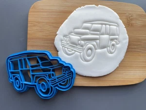 Land Rover Lightweight Series 3 cookie/ biscuit cutter, fondant, icing, baking - Picture 1 of 5