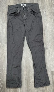 Paige Federal Jeans Mens 29 x 28 Gray Federal Slim Straight Stretch Denim Pants - Picture 1 of 14