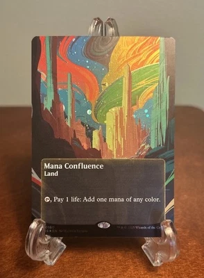 MTG Mana Confluence 160 Borderless Galaxy Foil Edge of Eternities Stellar Sights - Image 1 of 2