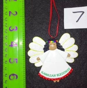 hawaiian angel blessings ornament - Picture 1 of 7