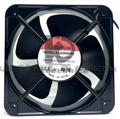 SUNON SA20060HBL 20060 220V/240V0.38A 20CM cooling fan - Image 1 of 2