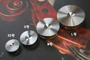 4pcs 49x12mm Stainless Steel Speaker AMP Turntable Isolation Spike Feet Pad DIY - Picture 1 of 11