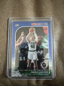 2019-20 Hoops Premium Stock Blue Mojo Romeo Langford #43/99