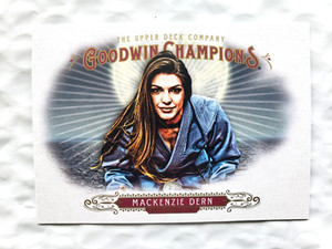 2018 Upper Deck Goodwin Champions - Mackenzie Dern - CARD #95 - NIRMNT/MINT