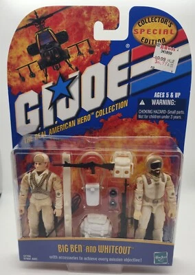 Hasbro G.I. Joe The Real American Hero Collection Big Ben y Whiteout Foto 1 de 4