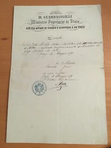 Decreto di Giovanni De Falco - Picture 1 of 1