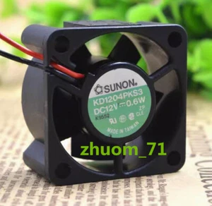 1PC SUNON DC12V 0.6W KD1204PKS3 4020 2-Pin inverter cooling fan - Picture 1 of 5