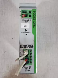 PHOENIX CONTACT TRIO-DIODE/12-24DC/2x10/1x20 Serie Redundanzmodul - Bild 1 von 4