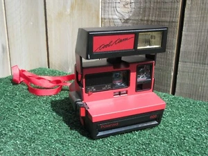 Vintage Polaroid 600 Cool Cam Red Instant Film Camera - Picture 1 of 11