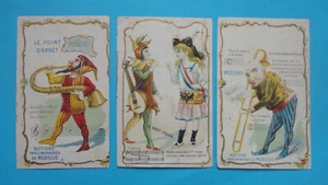 LOT DE 3 IMAGES CHROMOS PUBLICITAIRE GRAND BAZAR DES ENFANTS DU NORD LILLE - Picture 1 of 2