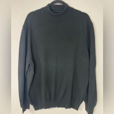Suéter negro vintage Pronto Uomo cuello falso Foto 1 de 4