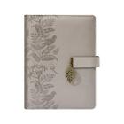 A5 Pu Leather Notebook Binder Refillable 6 Ring Loose Leaf Personal Planners