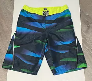 ZeroXposur Bañador Bañador Shorts Jóvenes Niños Mediano 10 12 27 x 10 Azul - Imagen 1 de 8