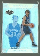  2007-08 Topps Co-Signers Silver Blue Foil #16 Pau Gasol/Mike Miller (ref 62211)