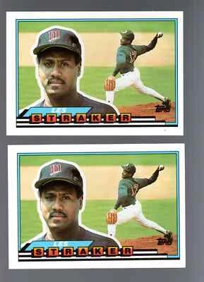 Les Straker 1989 Topps Big #90  - Image 1 of 2